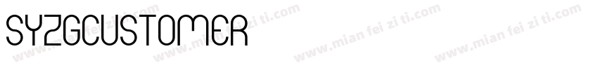 syzgcustomer字体转换
