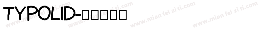 TYPOLID字体转换