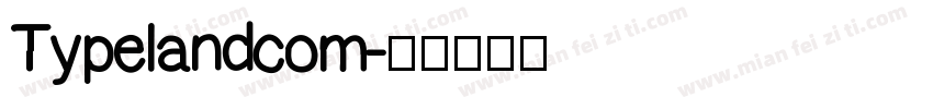 Typelandcom字体转换