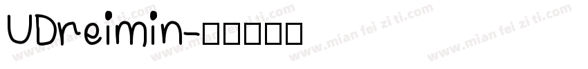 UDreimin字体转换