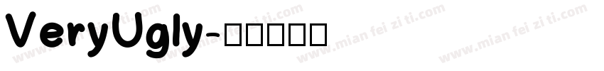 VeryUgly字体转换