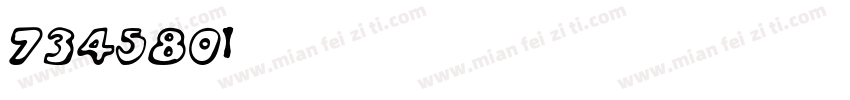 734580字体转换