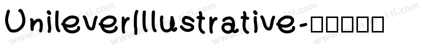 UnileverIllustrative字体转换