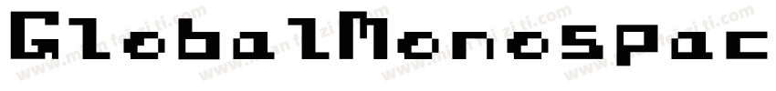 GlobalMonospaceCompositeFont字体转换
