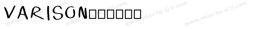 VARISON字体转换