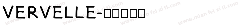VERVELLE字体转换