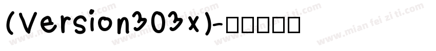 (Version303x)字体转换