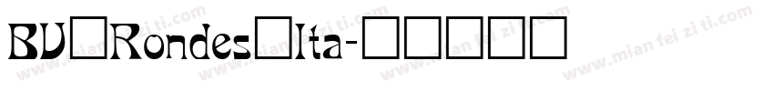 BV_Rondes_Ita字体转换