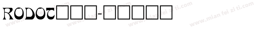 RODOT___字体转换