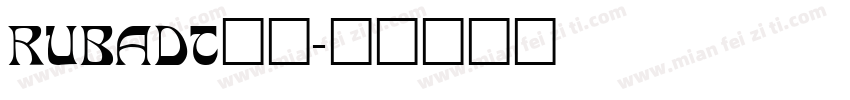 RUBADT__字体转换