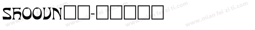 SHOOVN__字体转换