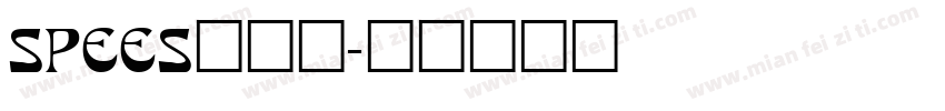 SPEES___字体转换