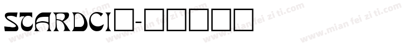 STARDCI_字体转换