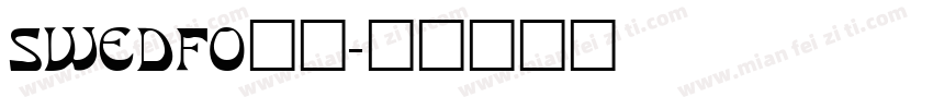 SWEDFO__字体转换