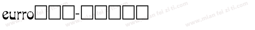 eurro___字体转换