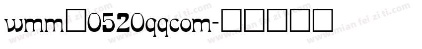 wmm_0520qqcom字体转换