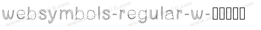 websymbols-regular-w字体转换