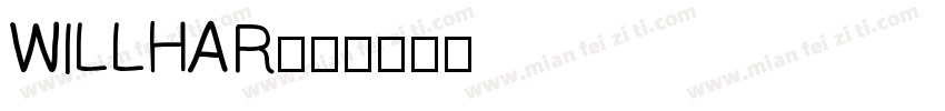 WILLHAR字体转换