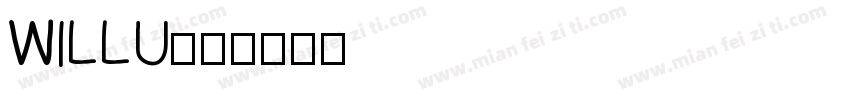 WILLU字体转换
