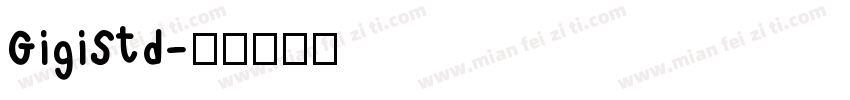 GigiStd字体转换