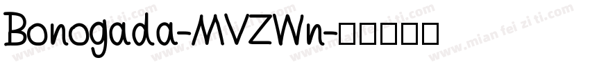 Bonogada-MVZWn字体转换