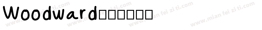 Woodward字体转换