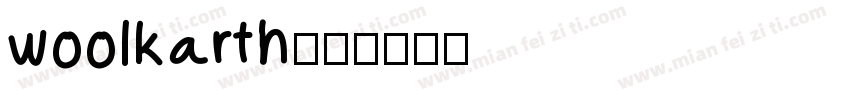 woolkarth字体转换