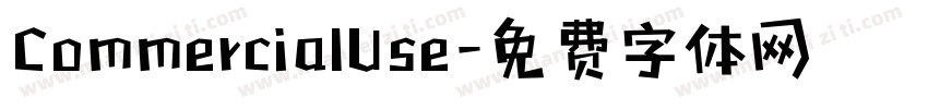 CommercialUse字体转换