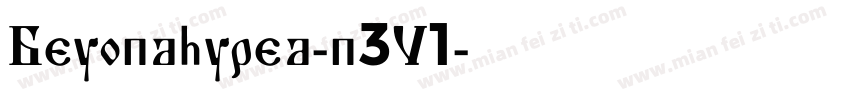 Beyondhyped-n3V1字体转换