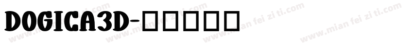 Dogica3D字体转换