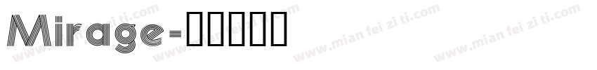 Mirage字体转换
