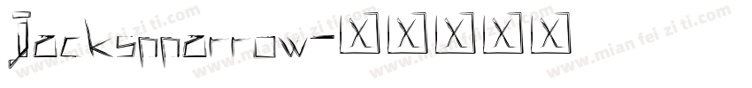 Jackspparrow字体转换