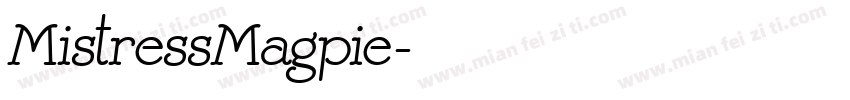 MistressMagpie字体转换