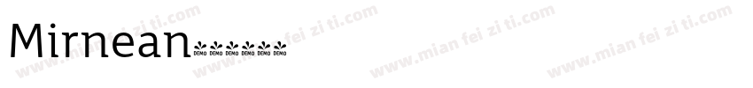 Mirnean字体转换