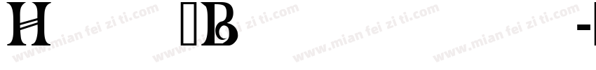 Huni_Bellmener字体转换
