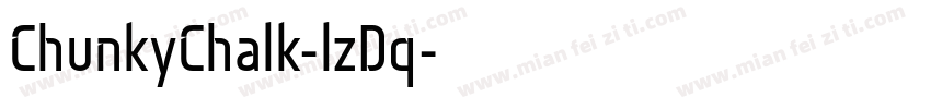 ChunkyChalk-lzDq字体转换