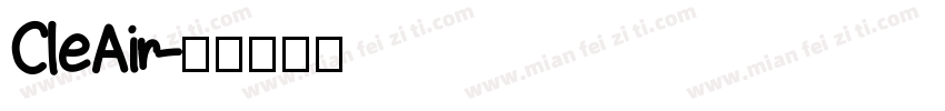 CleAir字体转换