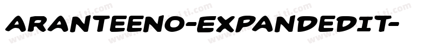 aranteeno-ExpandedIt字体转换