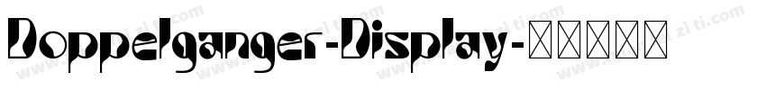Doppelganger-Display字体转换
