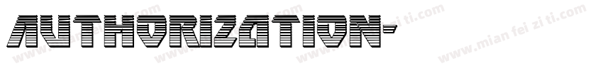 Authorization字体转换