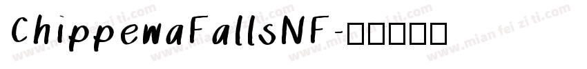 ChippewaFallsNF字体转换