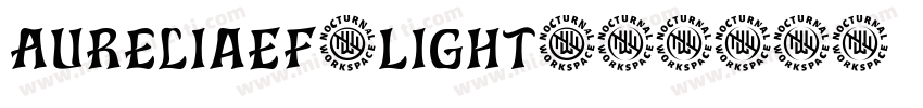 AureliaEF-Light字体转换