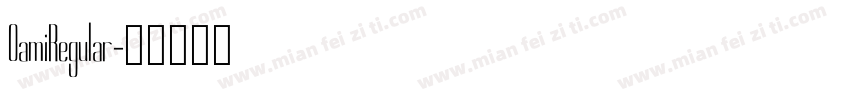 OamiRegular字体转换