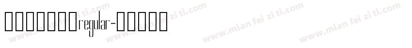 缁忓吀琛屾シ绻regular字体转换