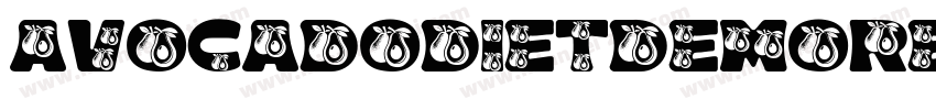 avocadodietdemoregul字体转换