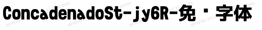 ConcadenadoSt-jy6R字体转换