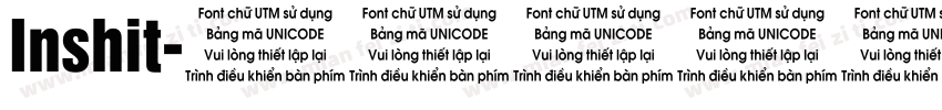 Inshit字体转换