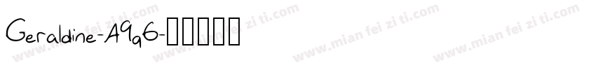 Geraldine-A9q6字体转换