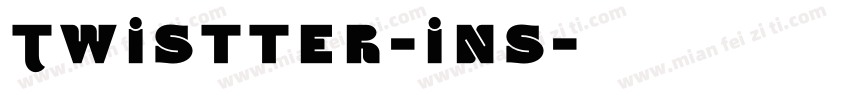 Twistter-ins字体转换