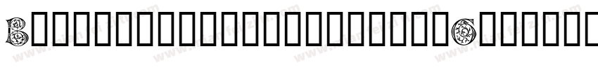 Bloodwaxbolditalic-2gGd字体转换